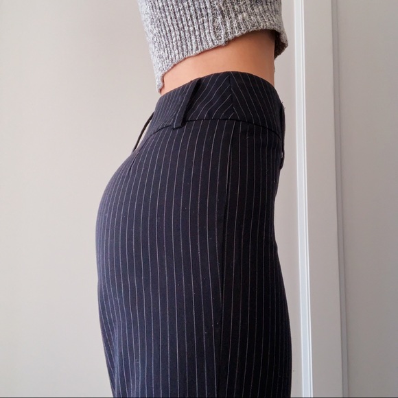 Vintage high rise pinstripe kickflares 🪙 - Picture 5 of 13